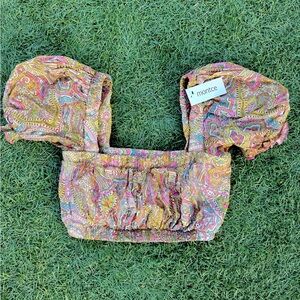✨ Montce Swim Marcela top in All Paisley